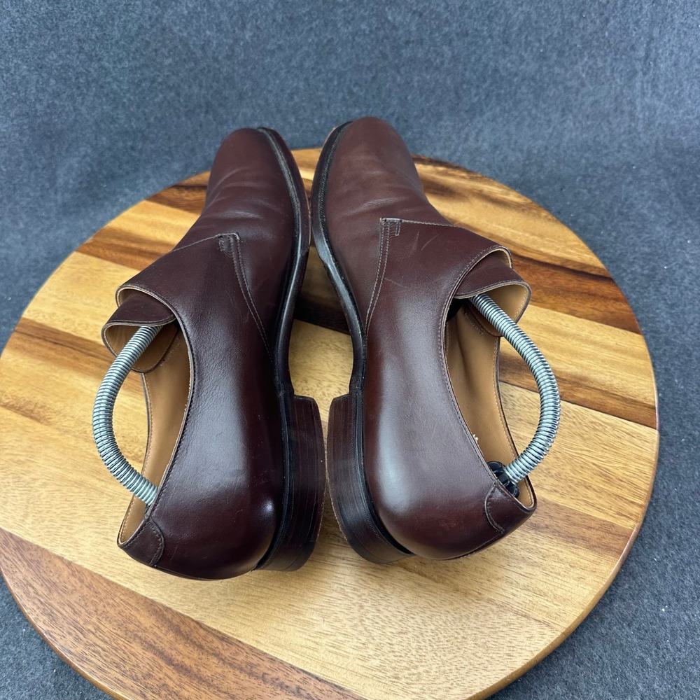 Brooks Brothers Peal & Co Leather Monk Strap Dress Shoes Brown Men's 10D - Picture 9 of 13